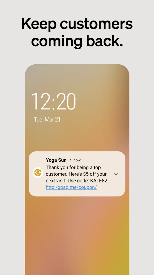 Square Point of Sale: Payment - Screen 6