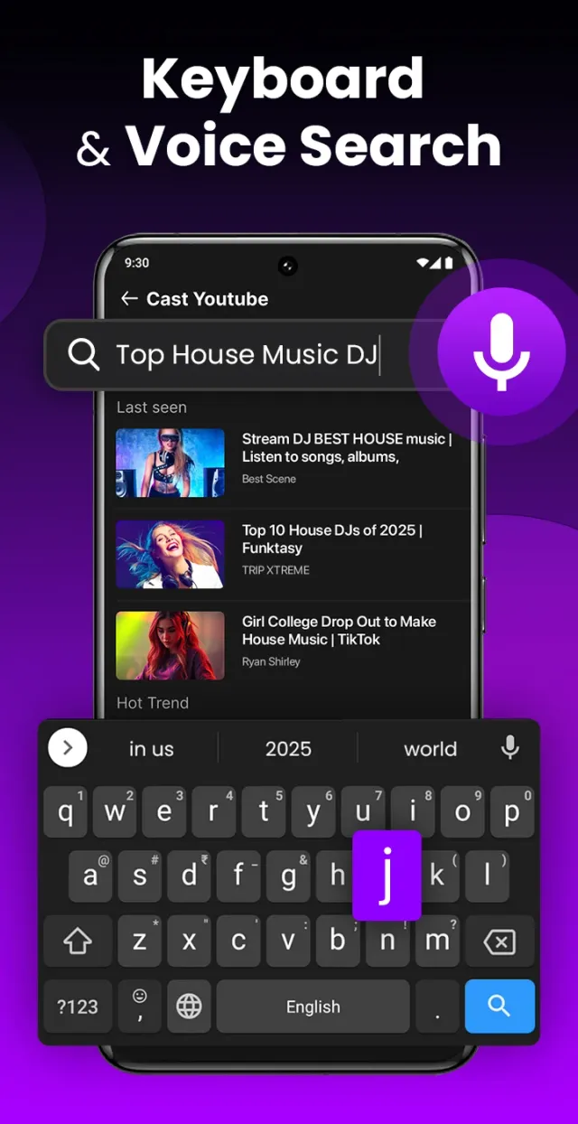 TV Remote Control for Smart TV - Screen 8