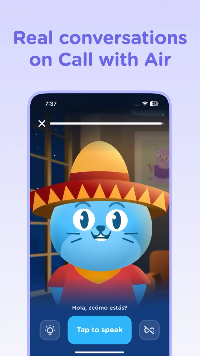 Airlearn - Language Learning - Screen 3