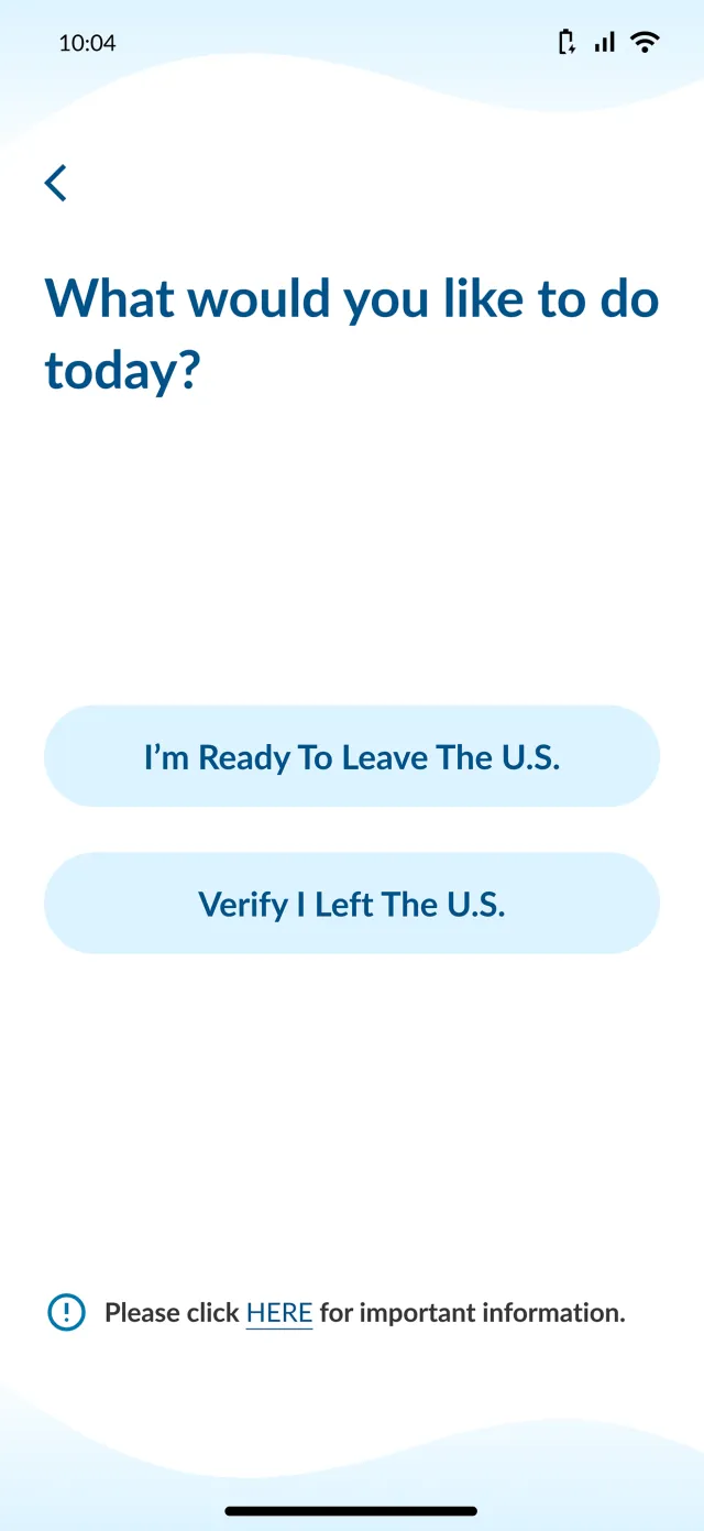 CBP Home - Screen 4