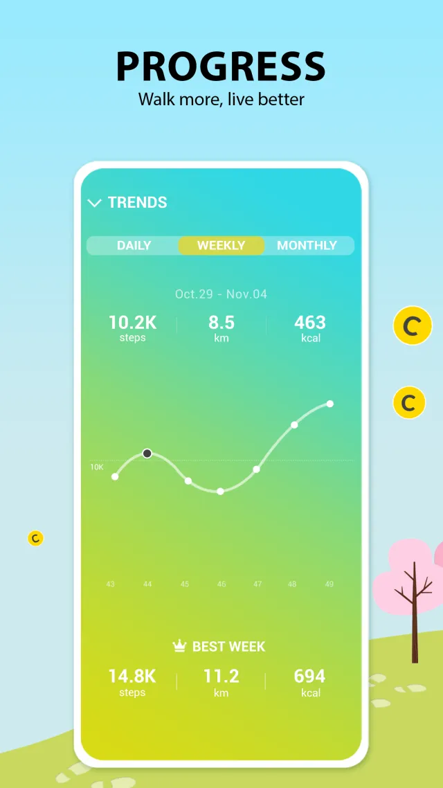 Winwalk Step Tracker & Rewards - Screen 4