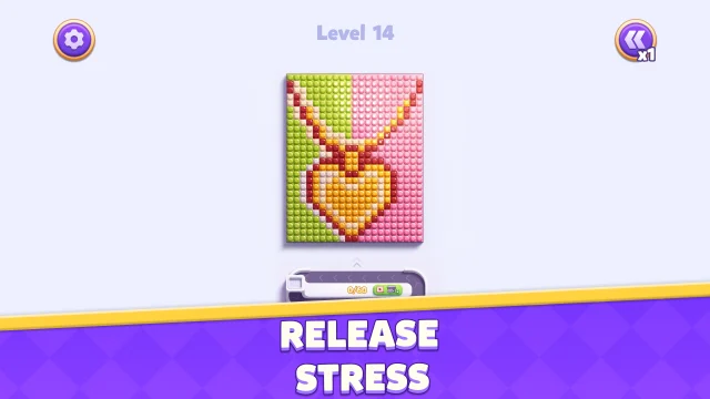 Jewel Loop - Coloring Sort - Screen 7