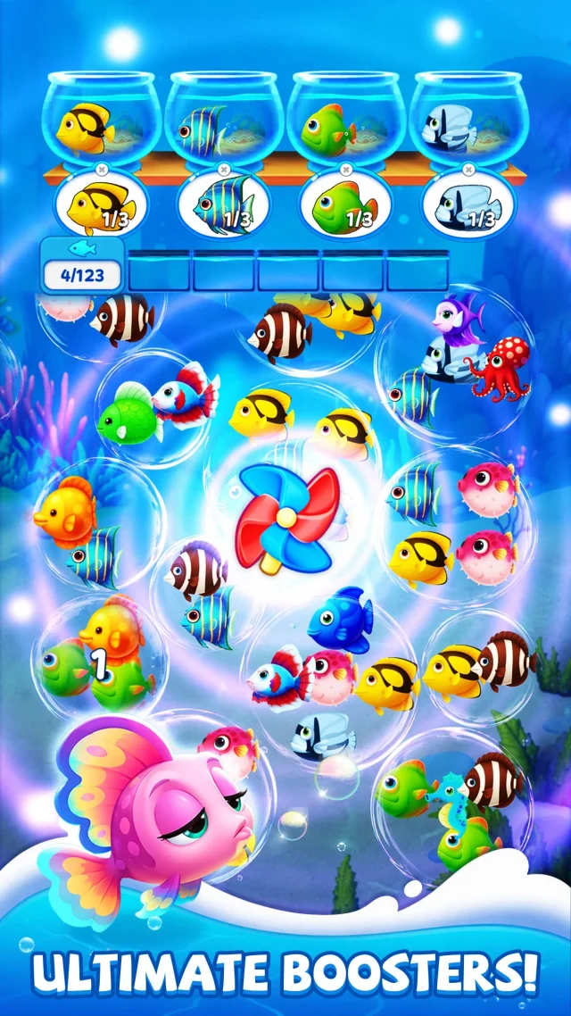 Fish Sort Puzzle: Fish Games - Screen 5