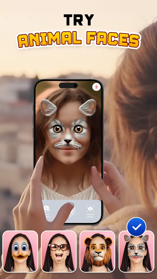 Live Funny Face Camera - Screen 2
