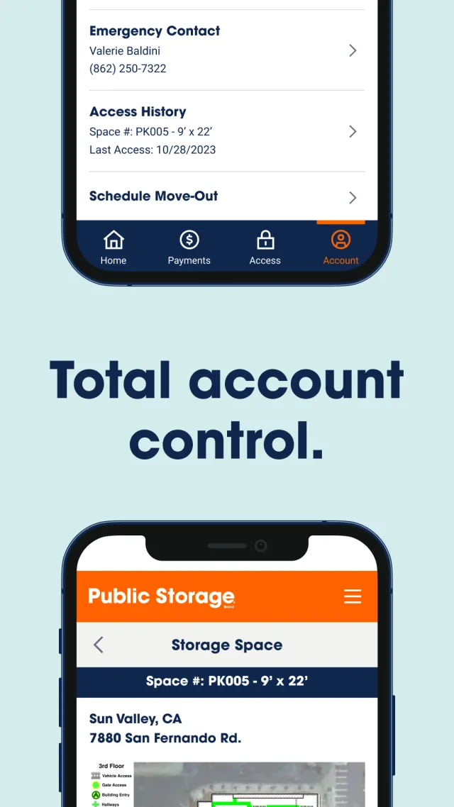 Public Storage - Screen 1