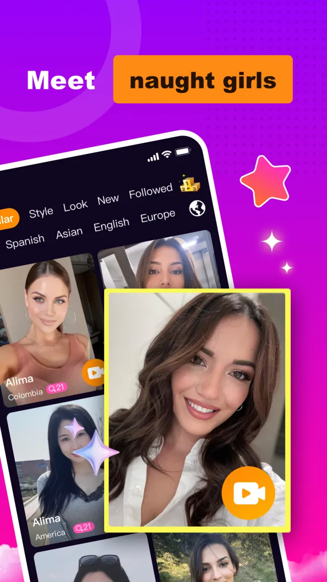TeeseMee - Live Video Chat - Screen 1