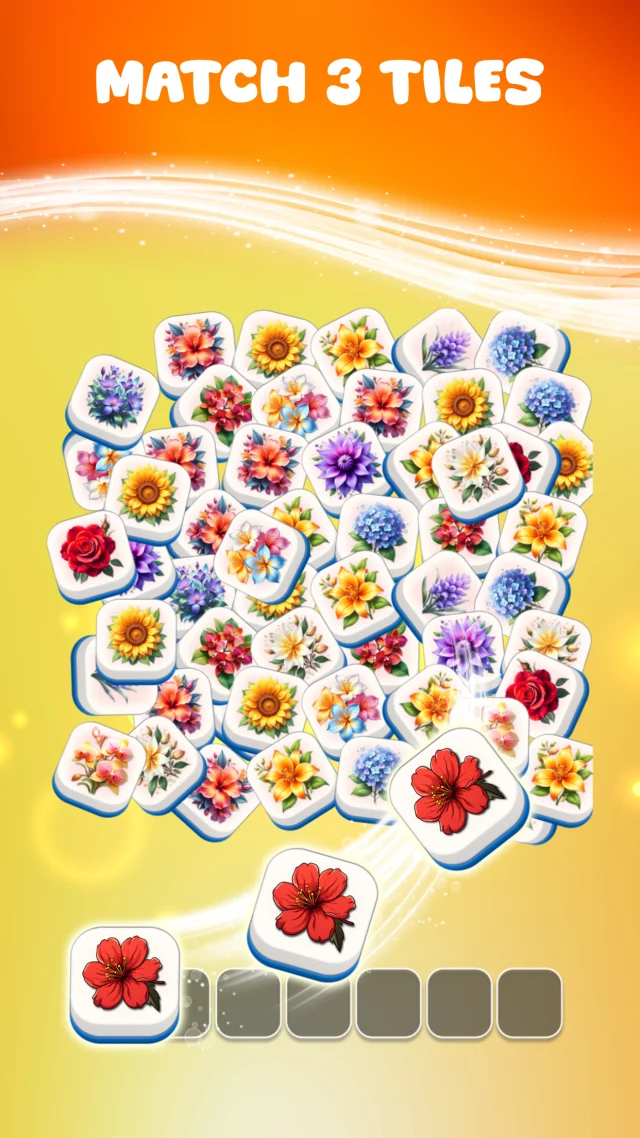 Kawaii Flower Match - Screen 2