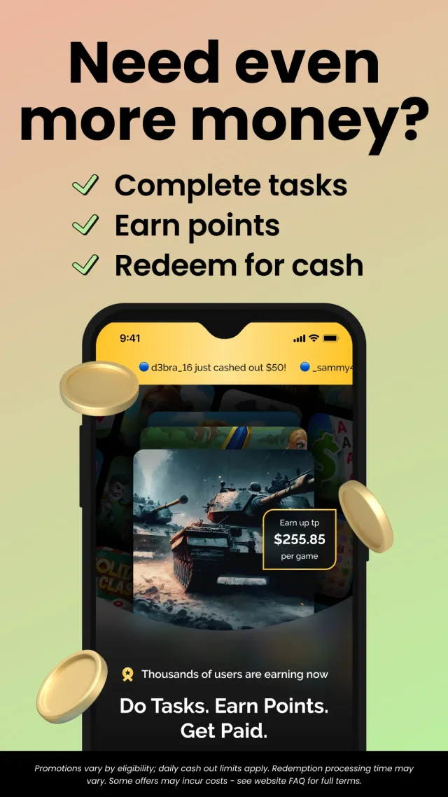 Grant Cash Advance - Screen 4
