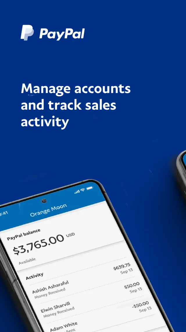 PayPal Business - Screen 1