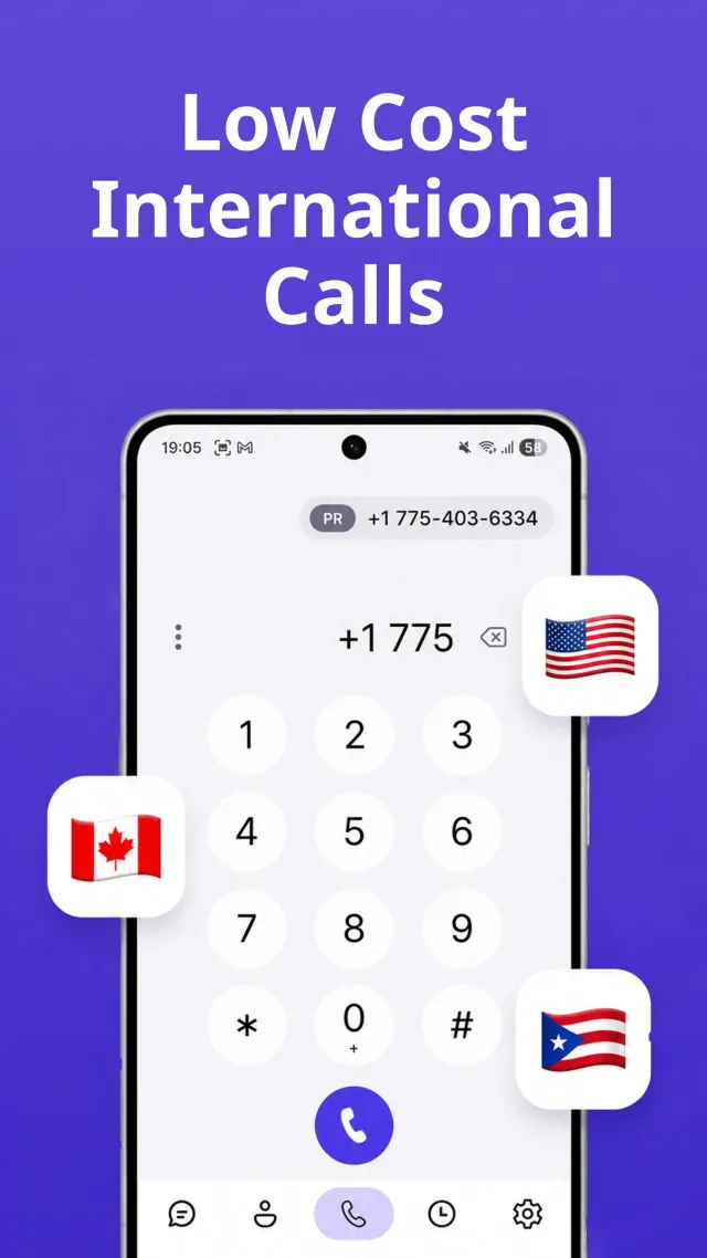 2nd Phone Number Calling, Text - Screen 5