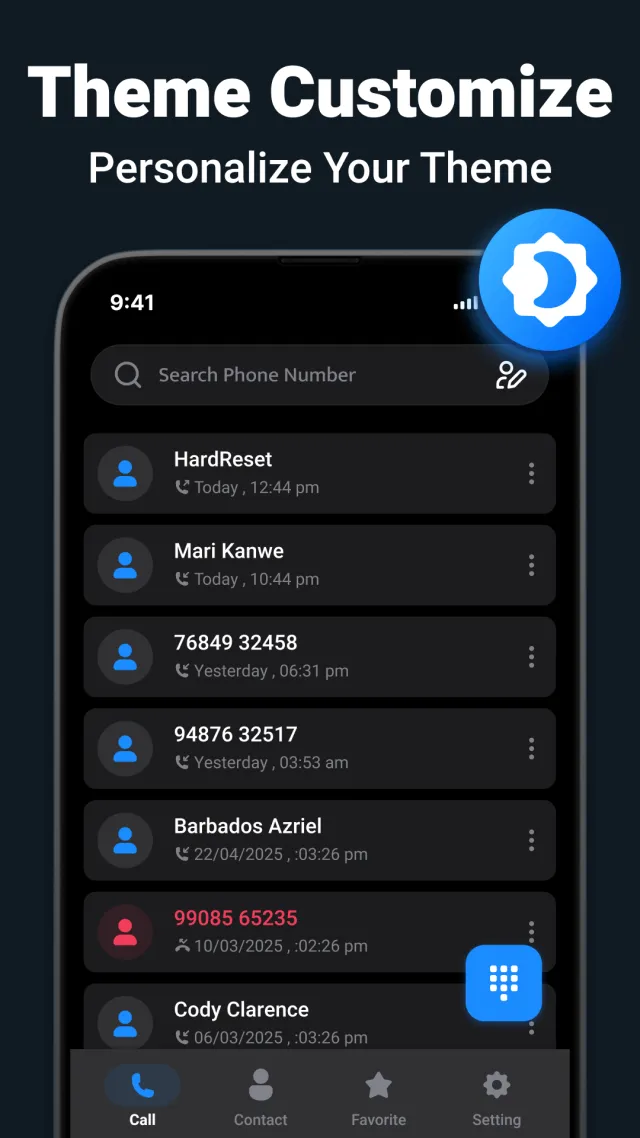 Phone Caller - Contacts - Screen 6