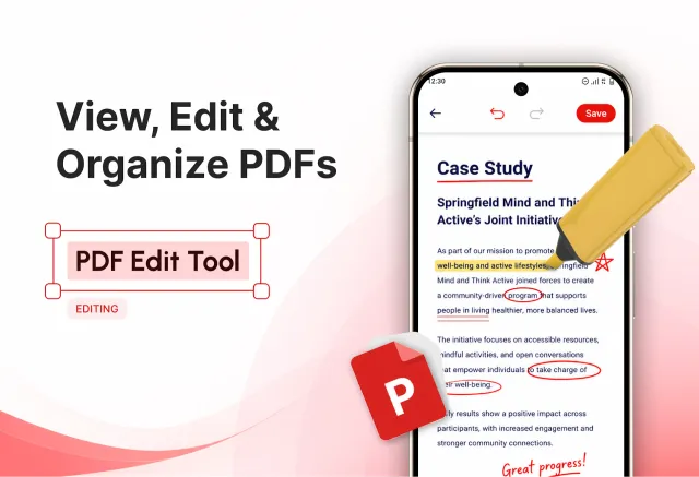 PDF Reader: PDF Editor, Viewer - Screen 3