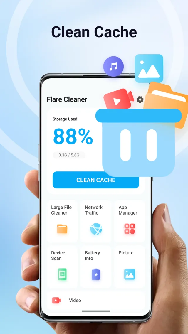 Flare Cleaner - Screen 1