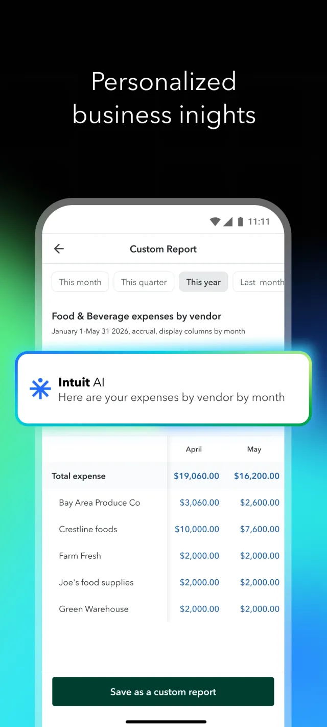 Intuit QuickBooks for Business - Screen 3