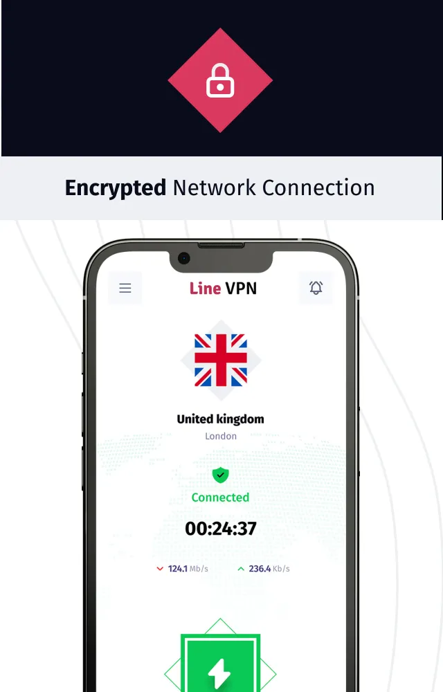 Line VPN - Screen 3