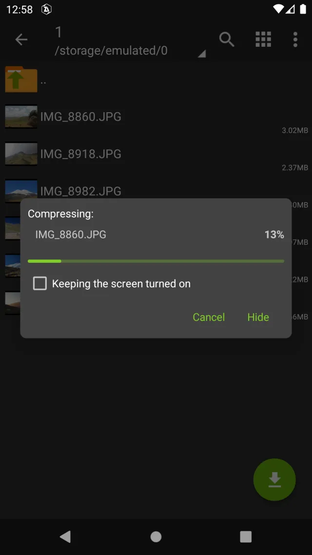 ZArchiver - Screen 5
