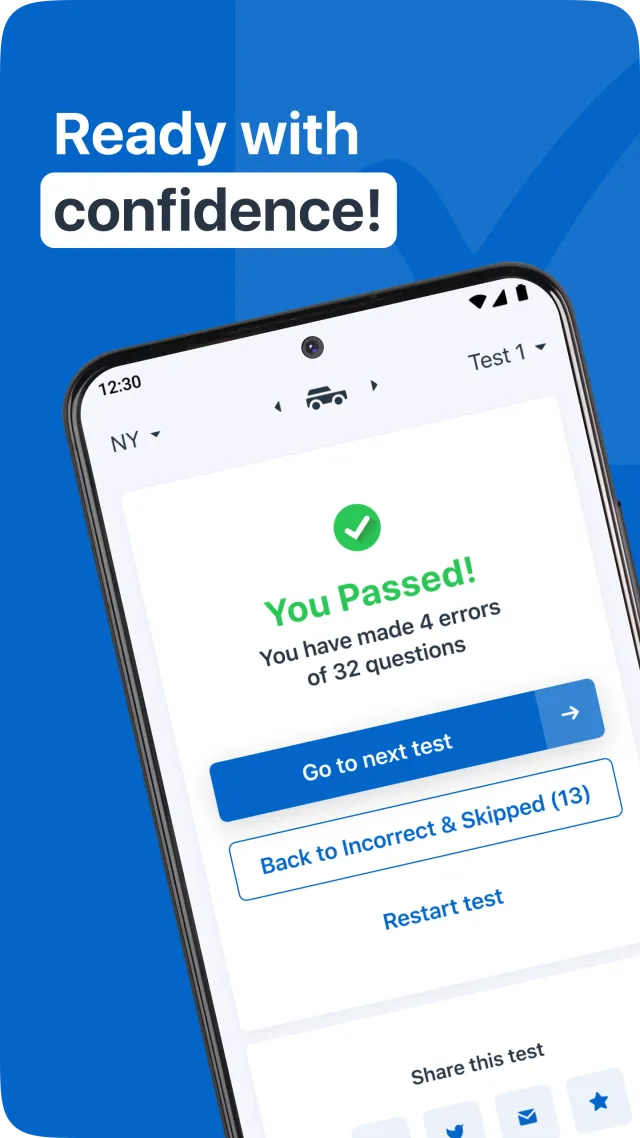 Driver Written Test: 2026 Test - Screen 6