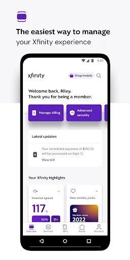 Xfinity - Screen 1