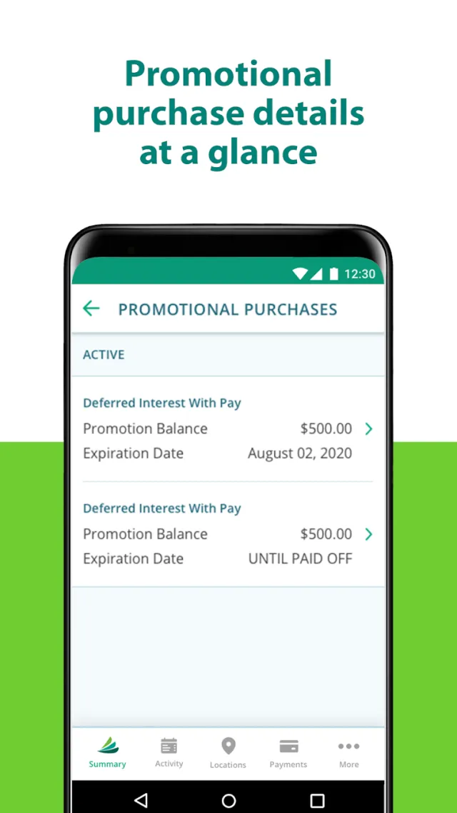 CareCredit Mobile - Screen 8