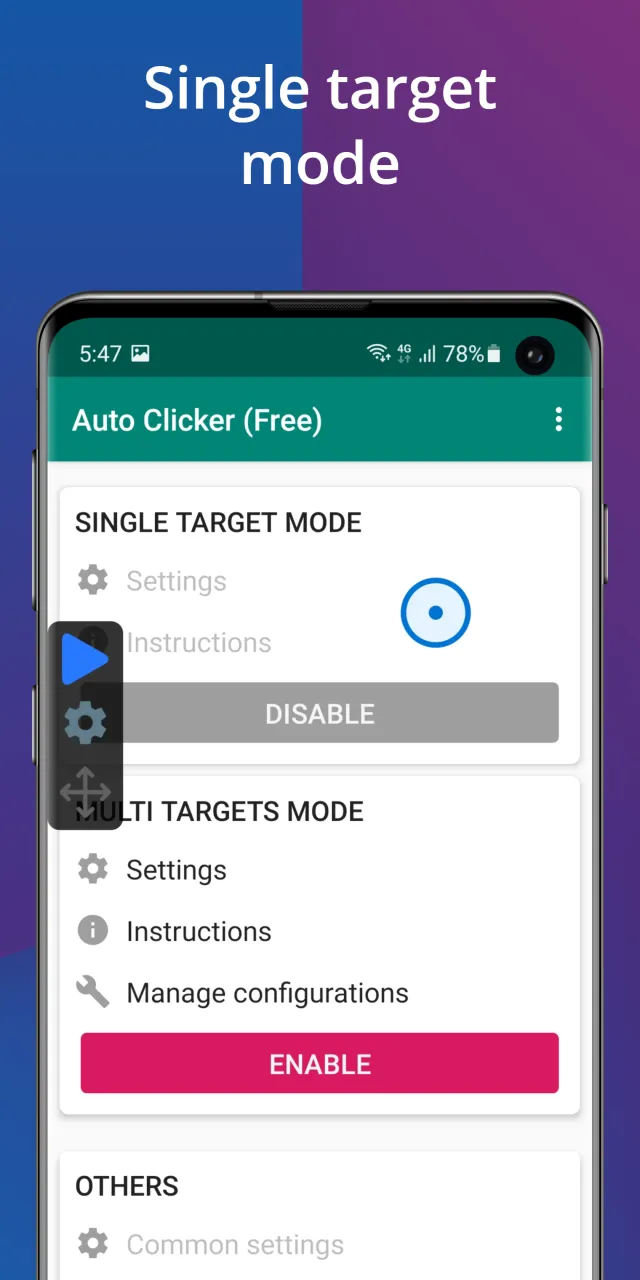 Auto Clicker - Automatic tap - Screen 2