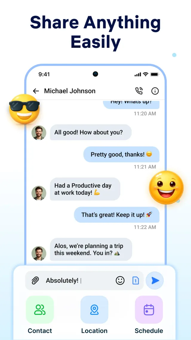 Messages - Text SMS Home - Screen 2