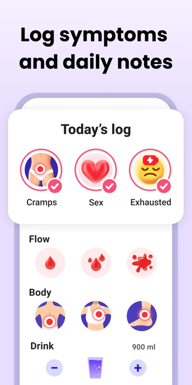 Period Calendar Period Tracker - Screen 4