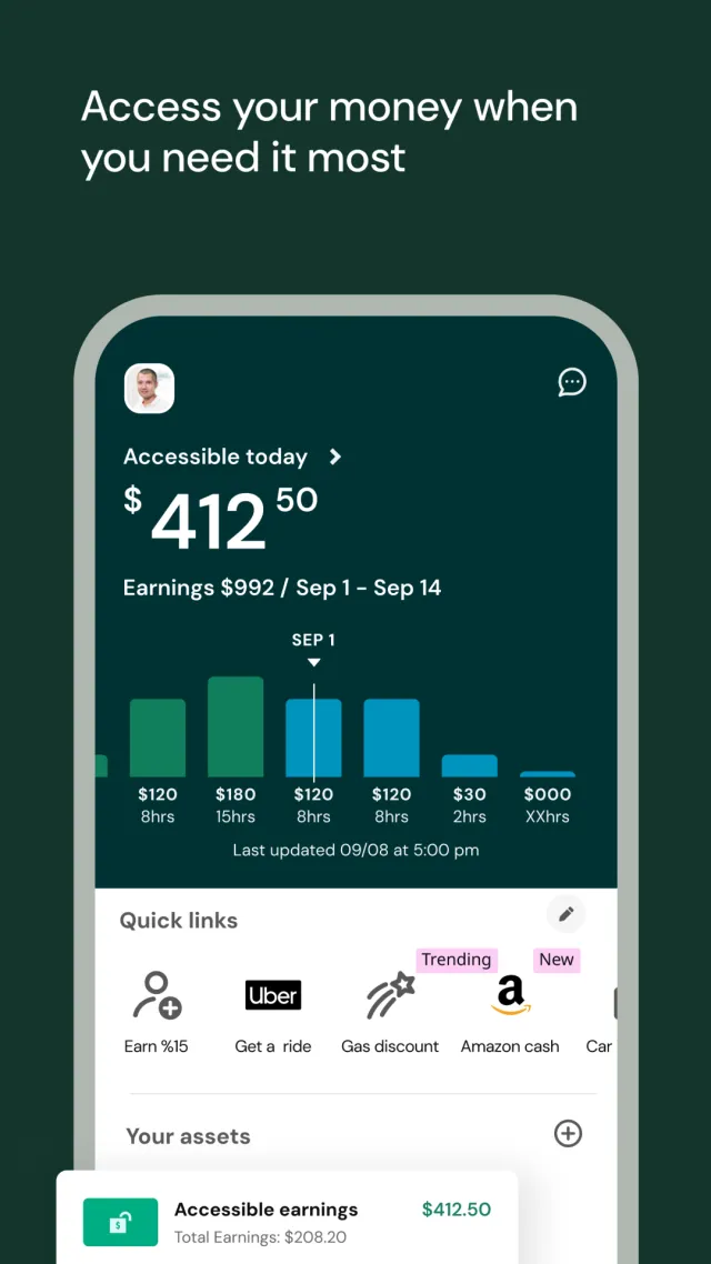 UKG Wallet - Screen 1