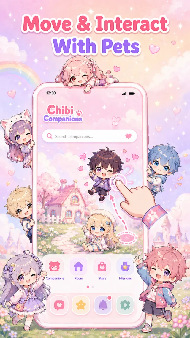 Emoji Battery & Shimeji Pets - Screen 4