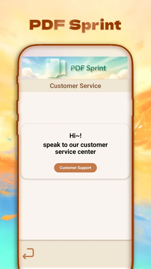 PDF Sprint - Screen 2