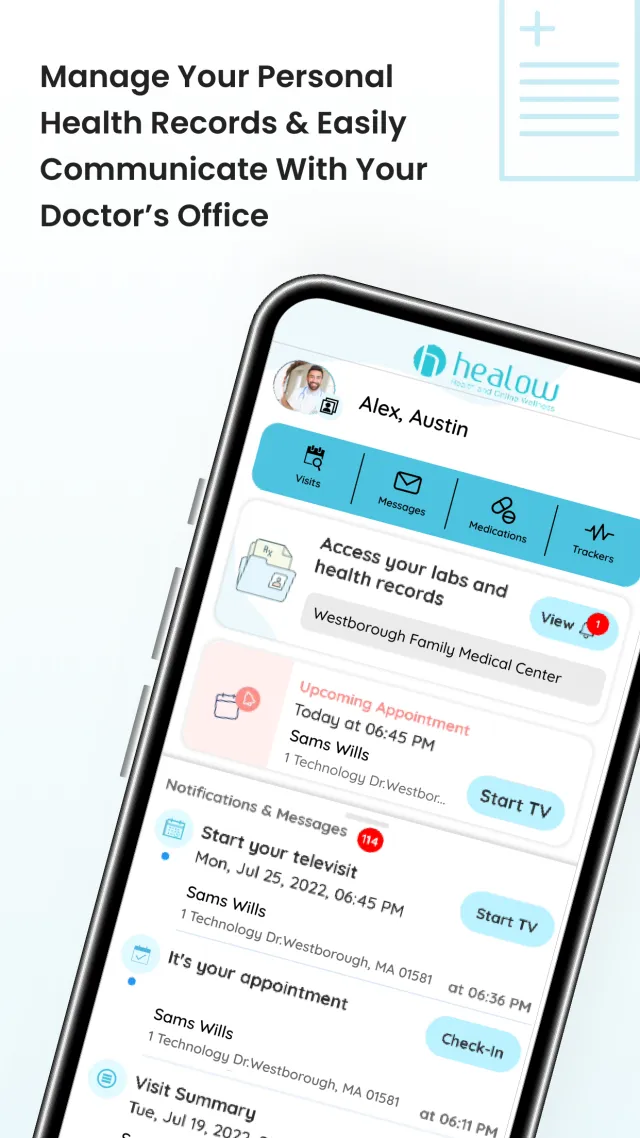 healow - Screen 1