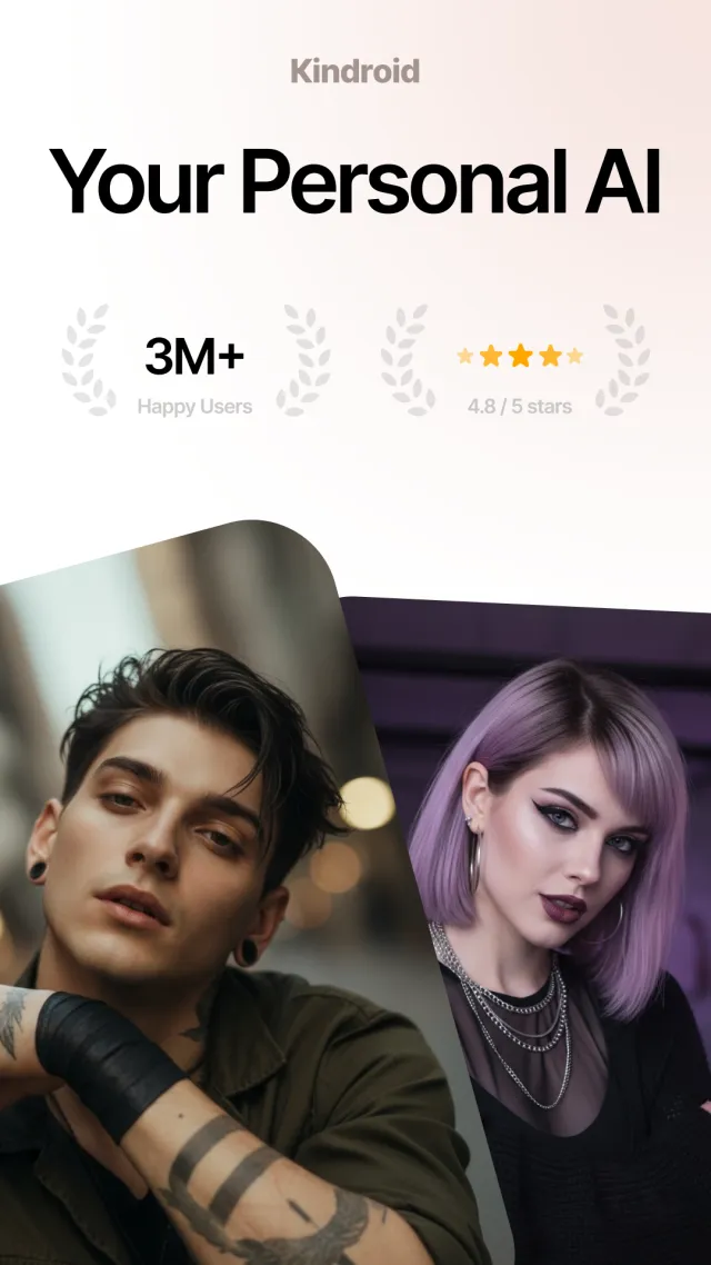 Kindroid: Your Personal AI - Screen 1