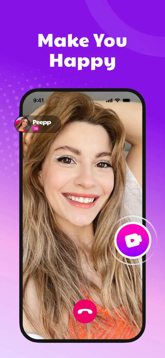 Peepp - Chat & Share - Screen 1