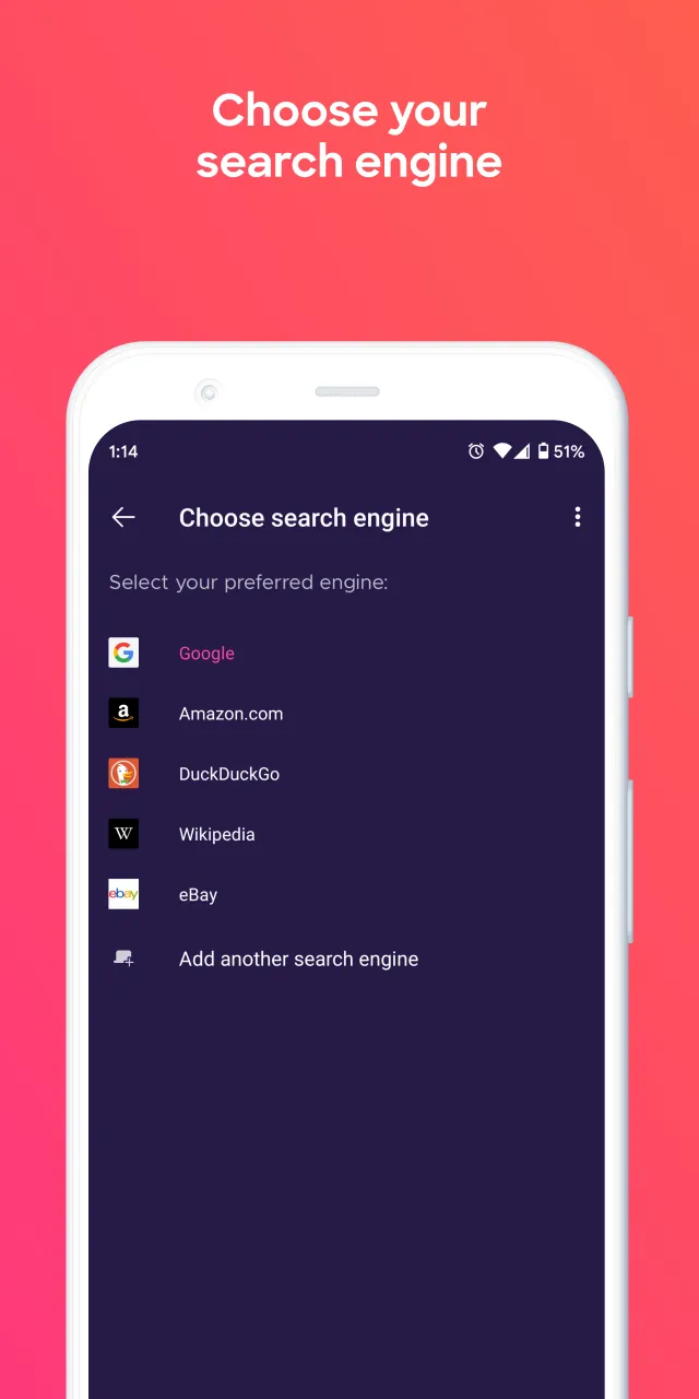 Firefox Focus: No Fuss Browser - Screen 6