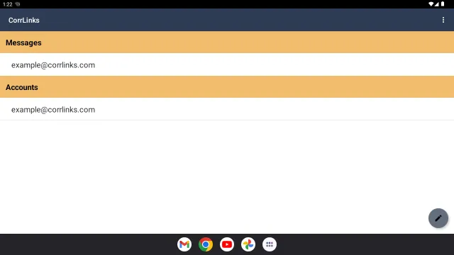 CorrLinks - Screen 6
