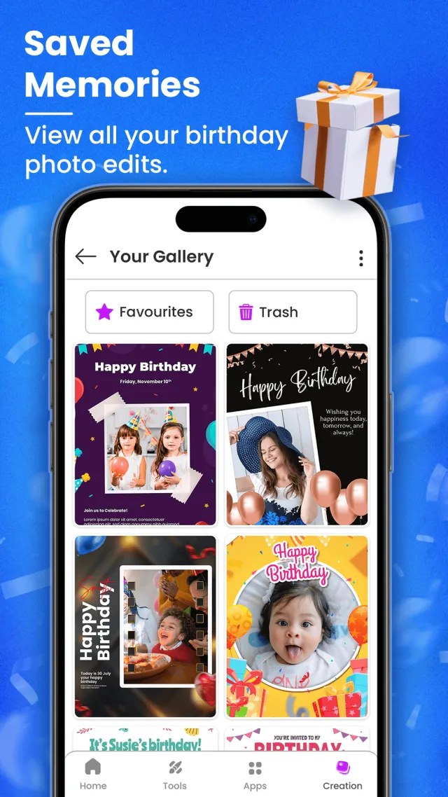 Birthday Photo Frame & Editor - Screen 7
