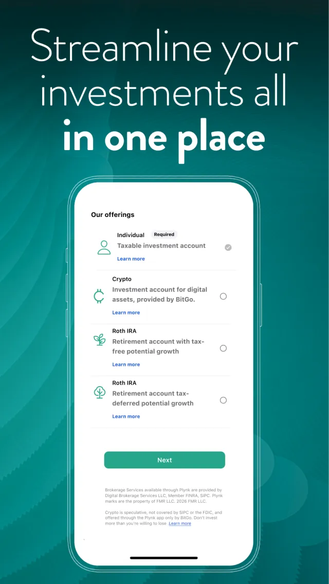 Plynk: Grow as an Investor - Screen 5