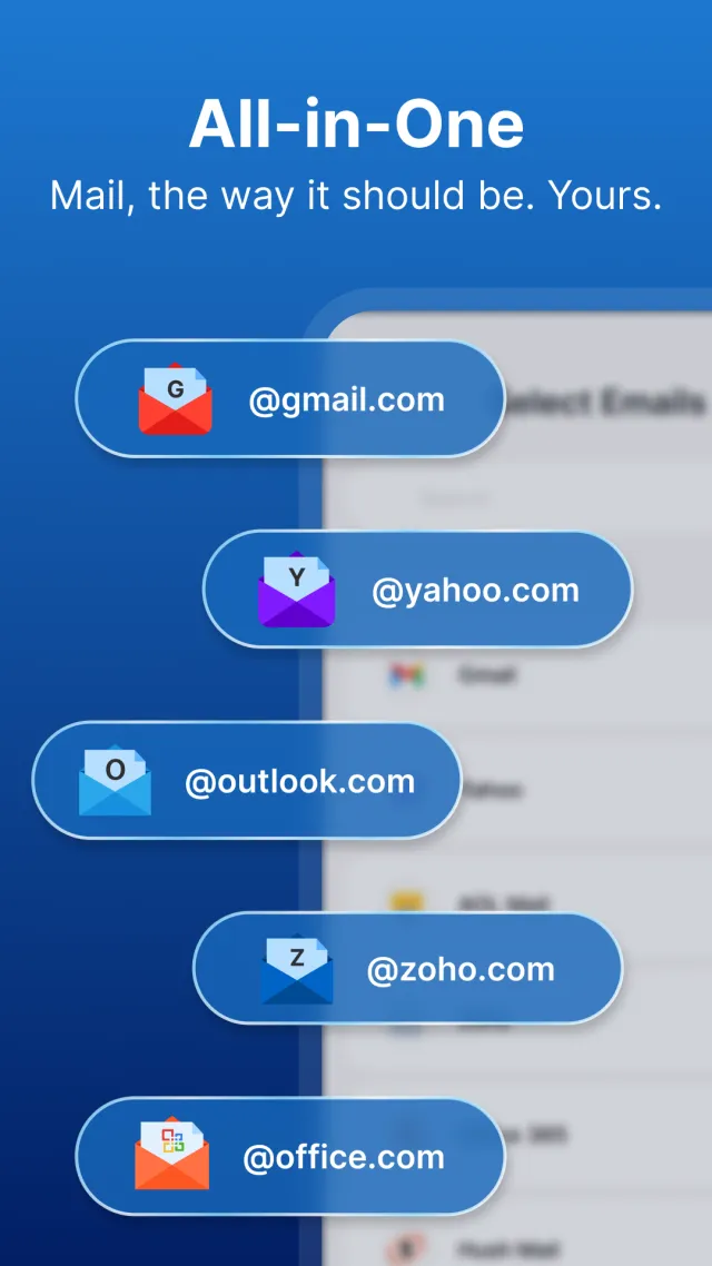 All Email Connect - Screen 1