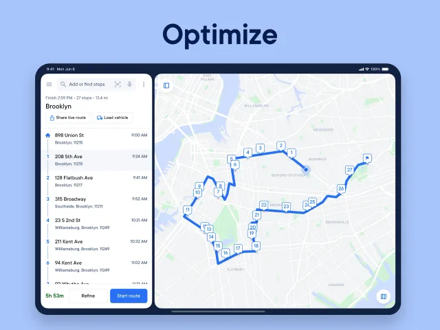 Spoke (Circuit) Route Planner - Screen 8
