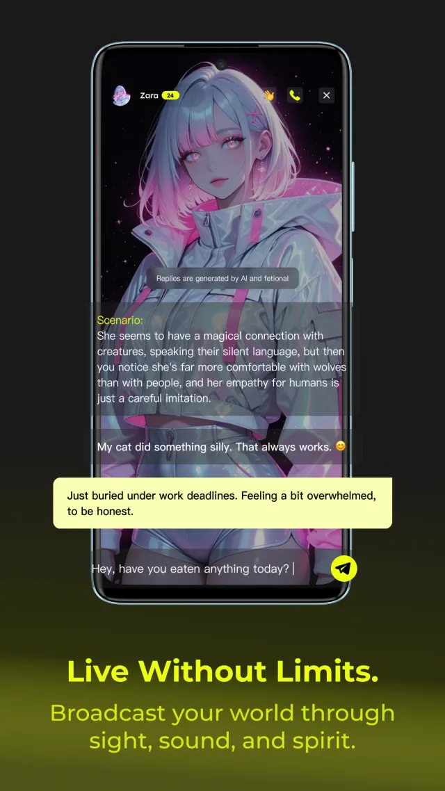 Soullink - Chat with AI Bots - Screen 4