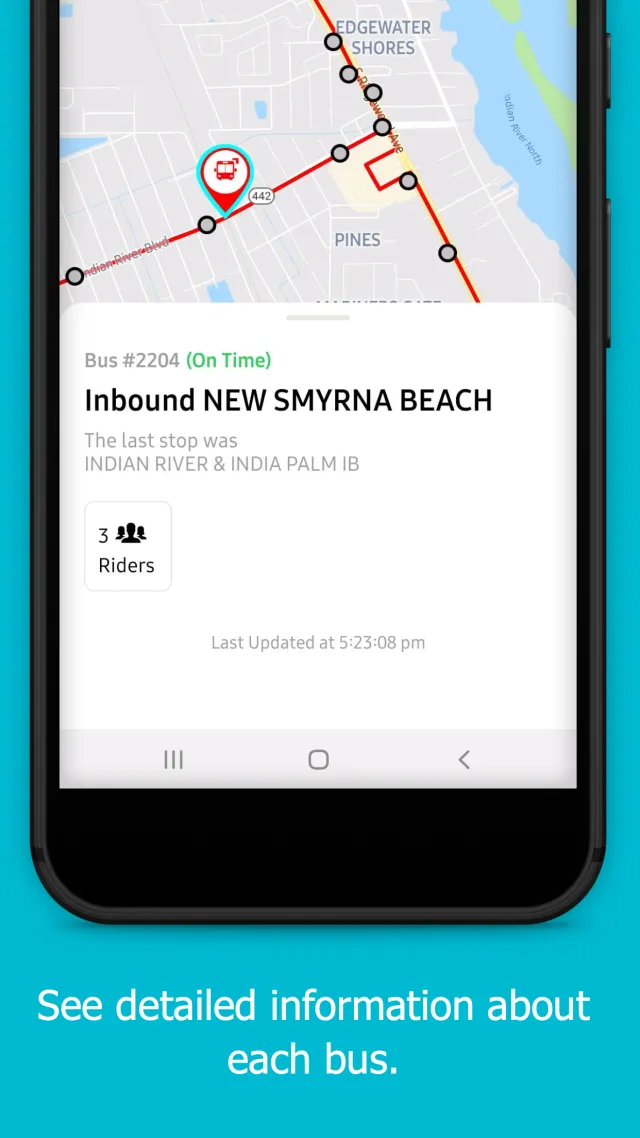 myStop® Mobile - Screen 4