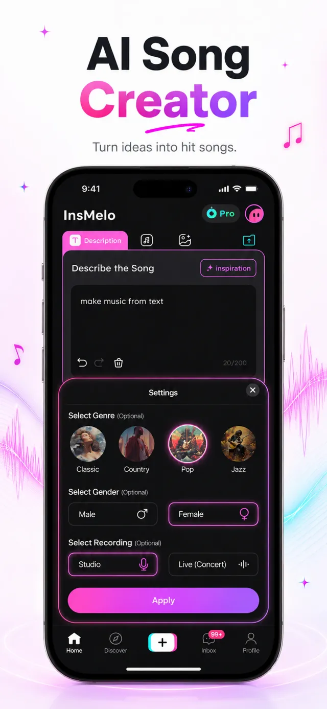 AI Song & Cover Music・InsMelo - Screen 7