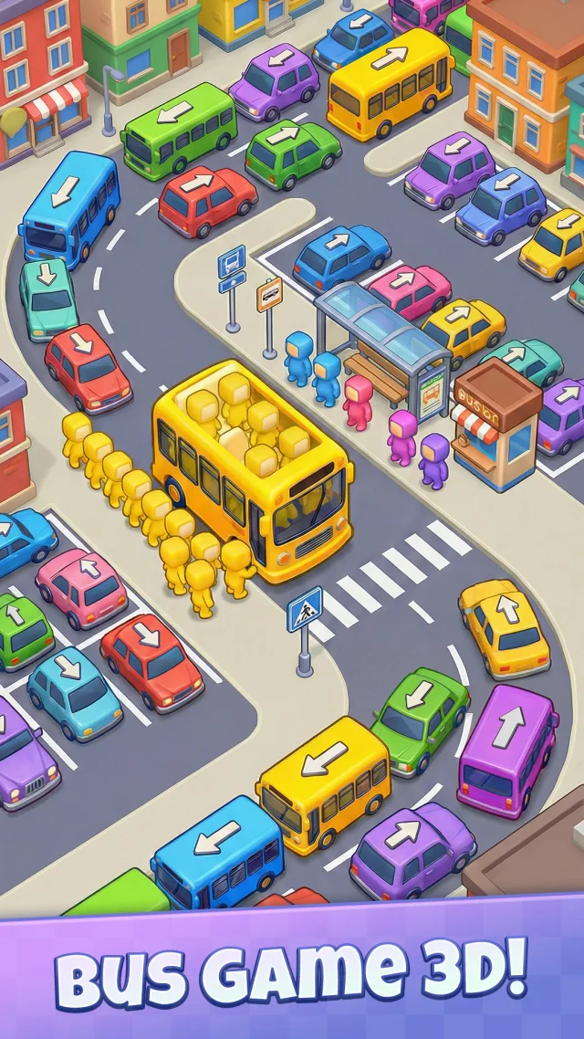 Car Parking Games: Bus Madness - Screen 1