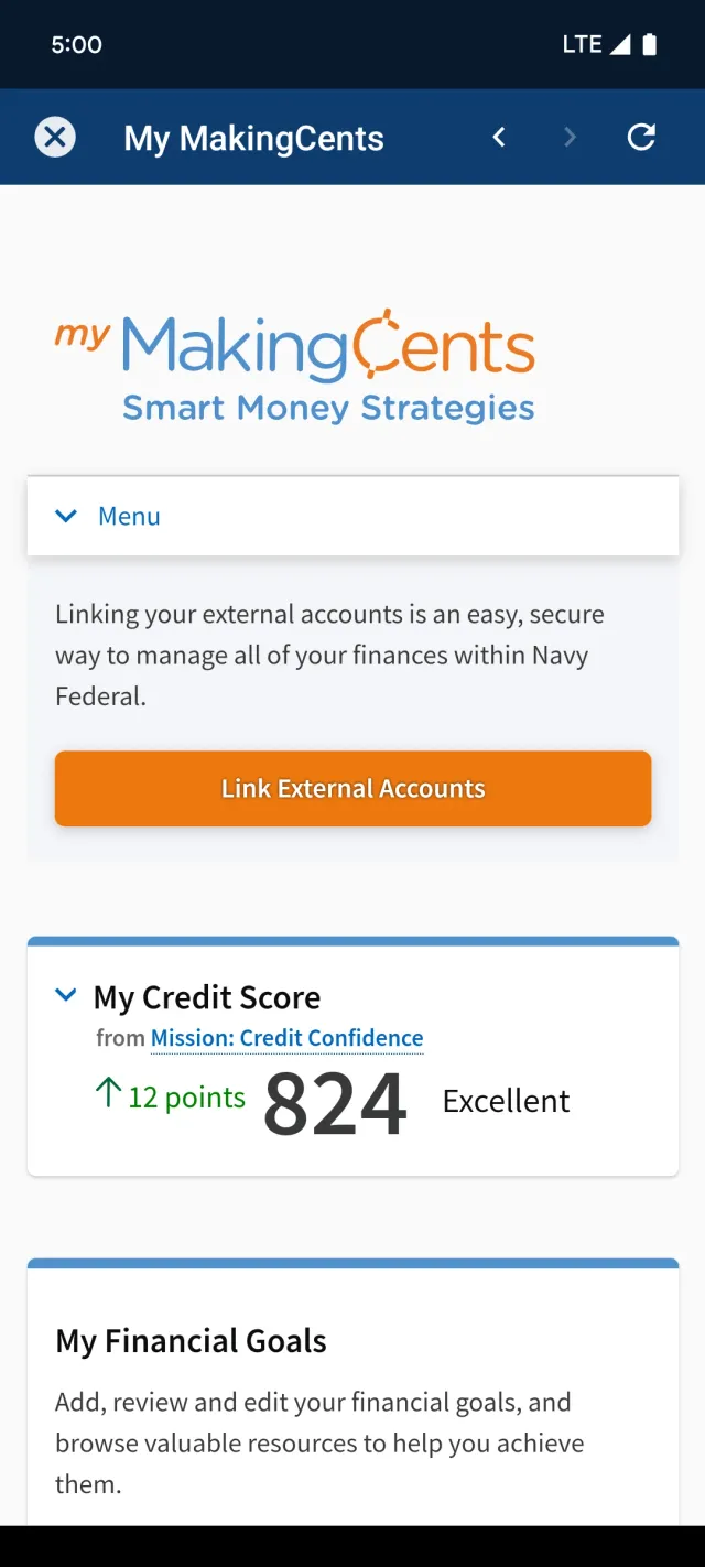 Navy Federal Credit Union - Screen 5
