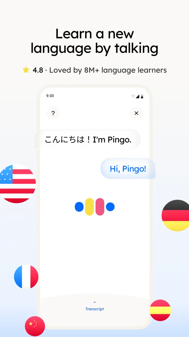 Language Learning: Pingo AI - Screen 1