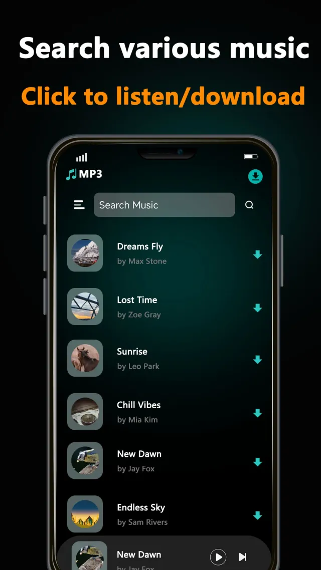 Mp3 Music Downloader - Screen 2