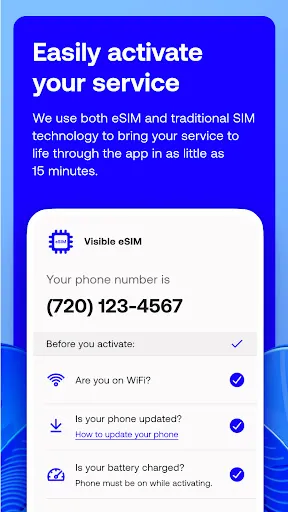 Visible mobile - Screen 3