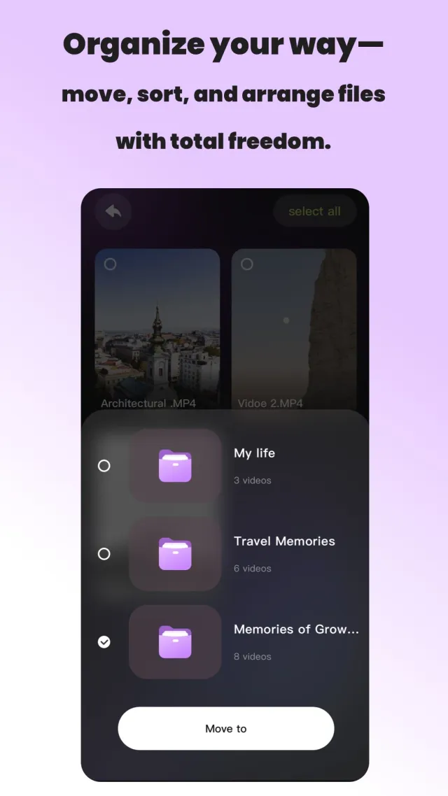 Vidzy-Well Organized - Screen 3