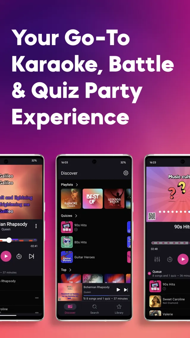 KaraFun: Karaoke, Battle, Quiz - Screen 1