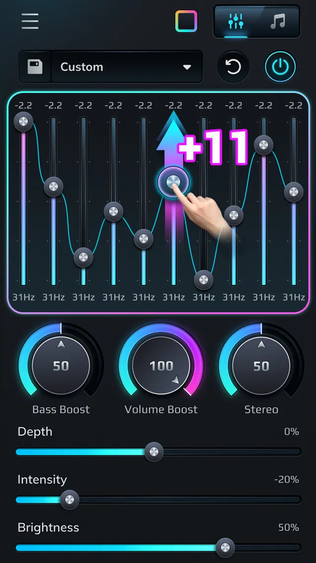 Equalizer & Extra Bass Booster - Screen 2