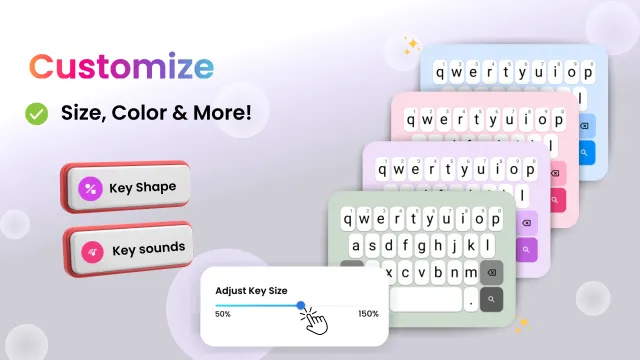 Big Keyboard: Easy Homescreen - Screen 4